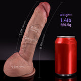 Wiggle Wand-Keel & Double Layer Silicone Dildo