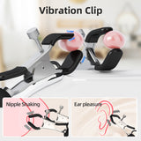 A vibration clip with nipple shaking and ear pleasure functions is displayed prominently.