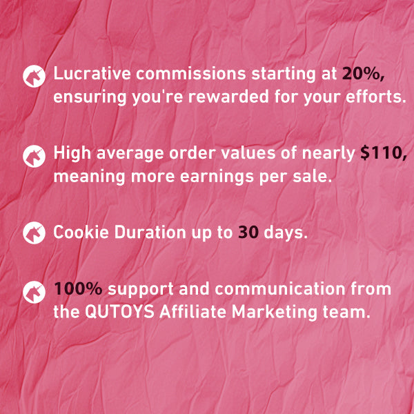 Why Join QUTOYS Affiliate Program？