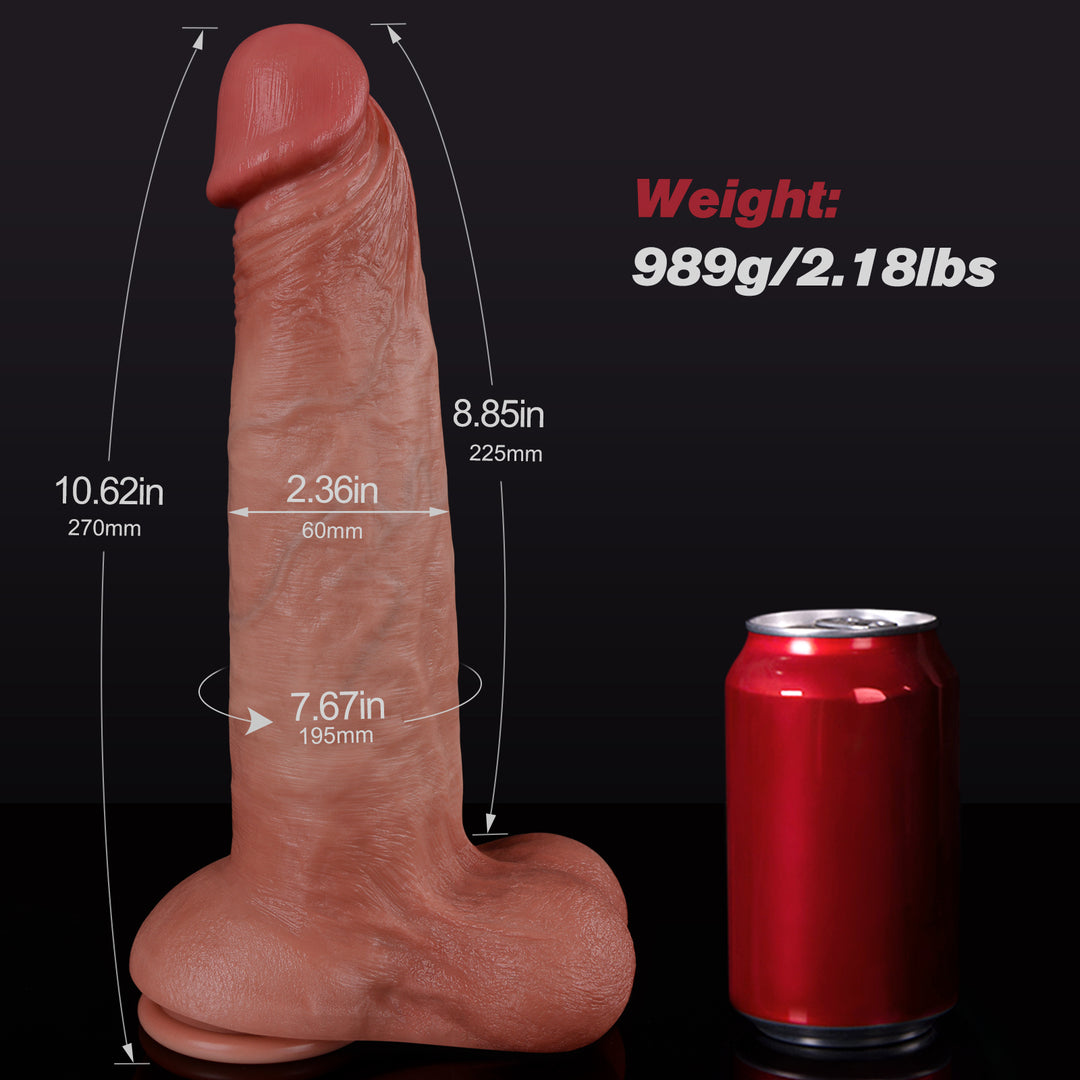 Ballistic King Moving Balls & Huge Dildo