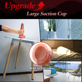 Realistic dildo with large suction cup for secure placement, upgrade your experience with this silicone toy.