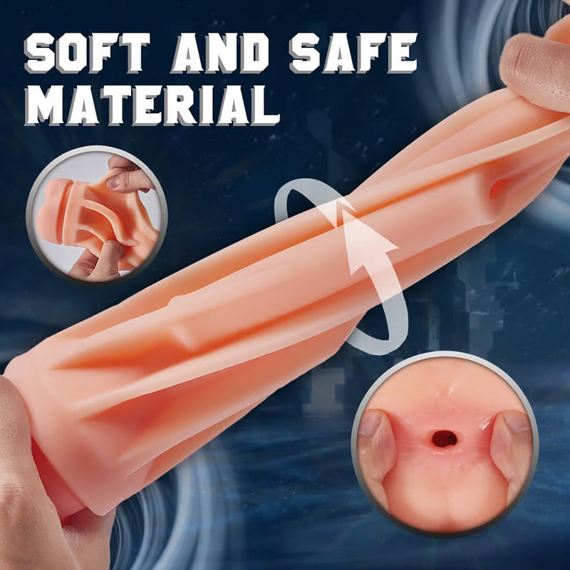 Realistic Anal Masturbator | Lifelike TPE Stroker - QUTOYS Realistic Anal Masturbator | Lifelike TPE Stroker - QUTOYS