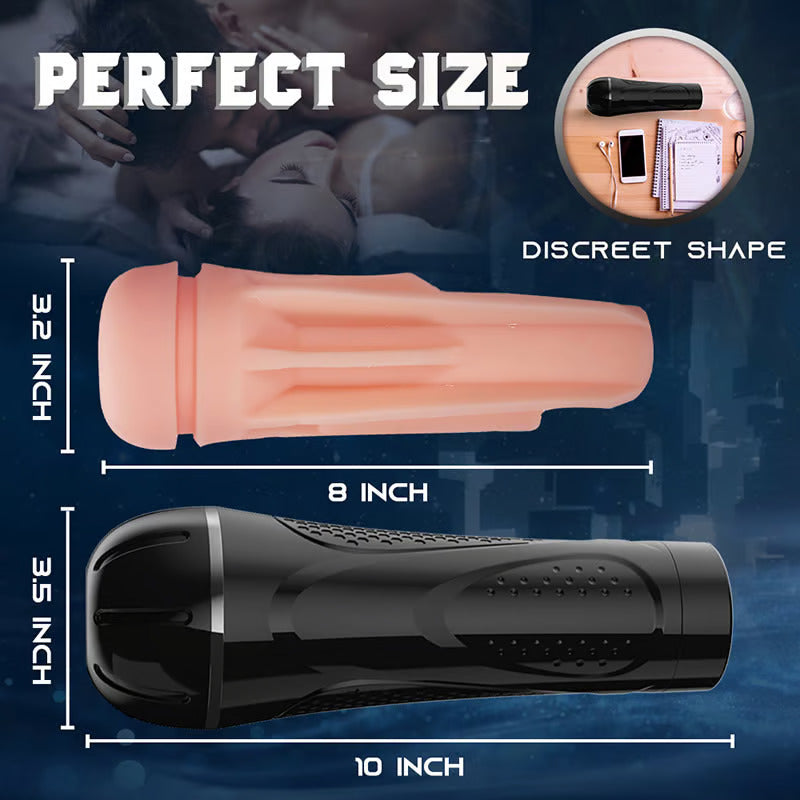 Realistic Anal Masturbator | Lifelike TPE Stroker - QUTOYS Realistic Anal Masturbator | Lifelike TPE Stroker - QUTOYS